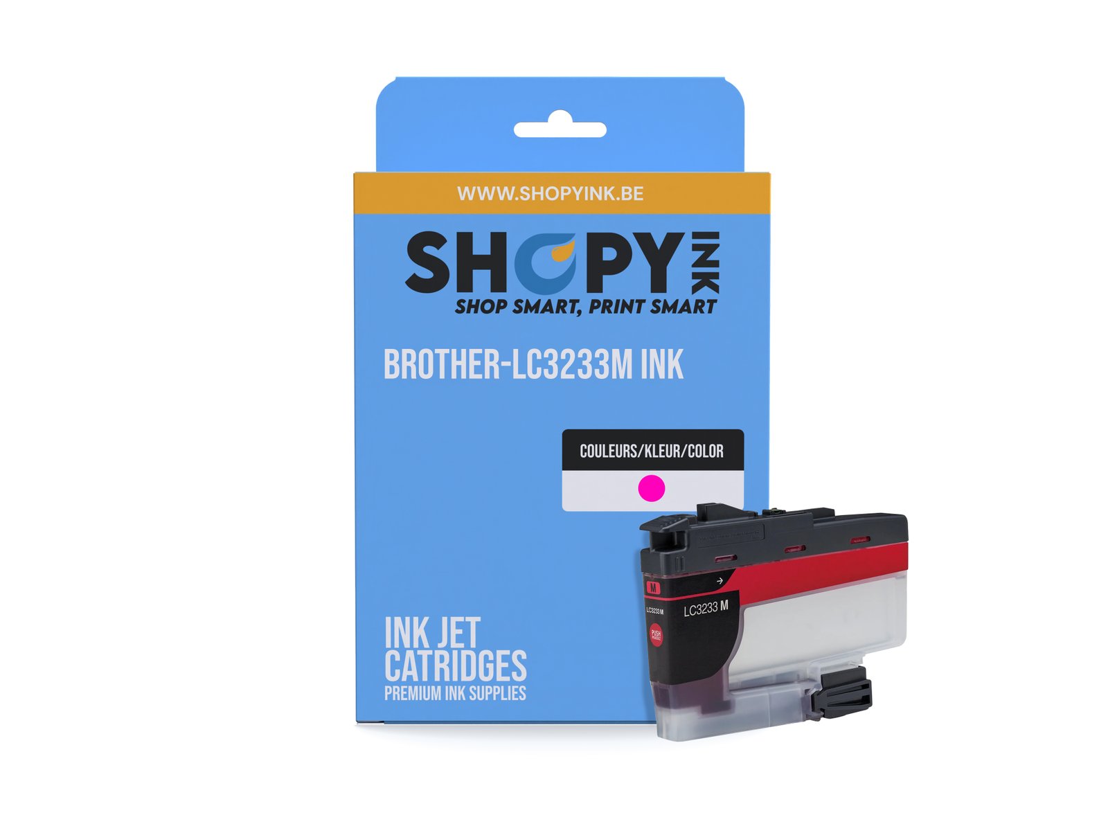 Cartouches compatible Brother-LC3233M ink magenta -LC3233M