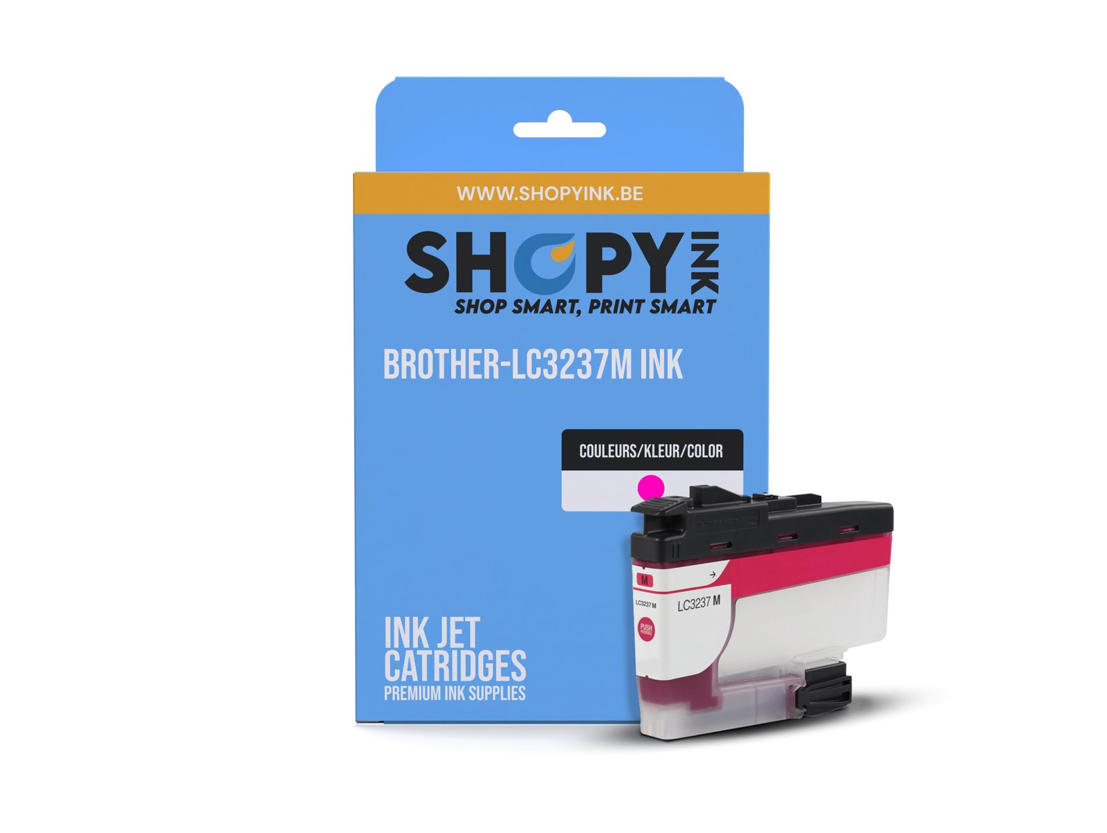 Cartouches compatible Brother-LC3237M ink magenta -LC3237M