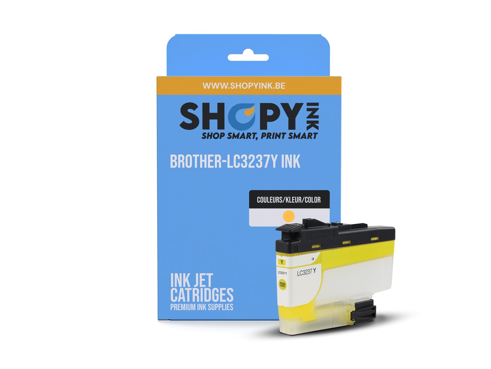 Cartouches compatible Brother-LC3237Y ink yellow -LC3237Y