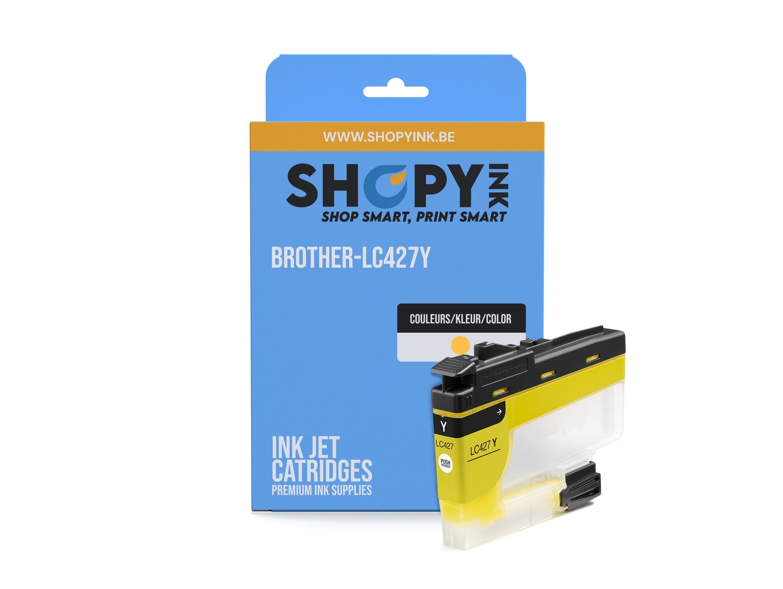 Cartouches compatible Brother-LC427YJ/MFCJ ink yellow -LC427Y