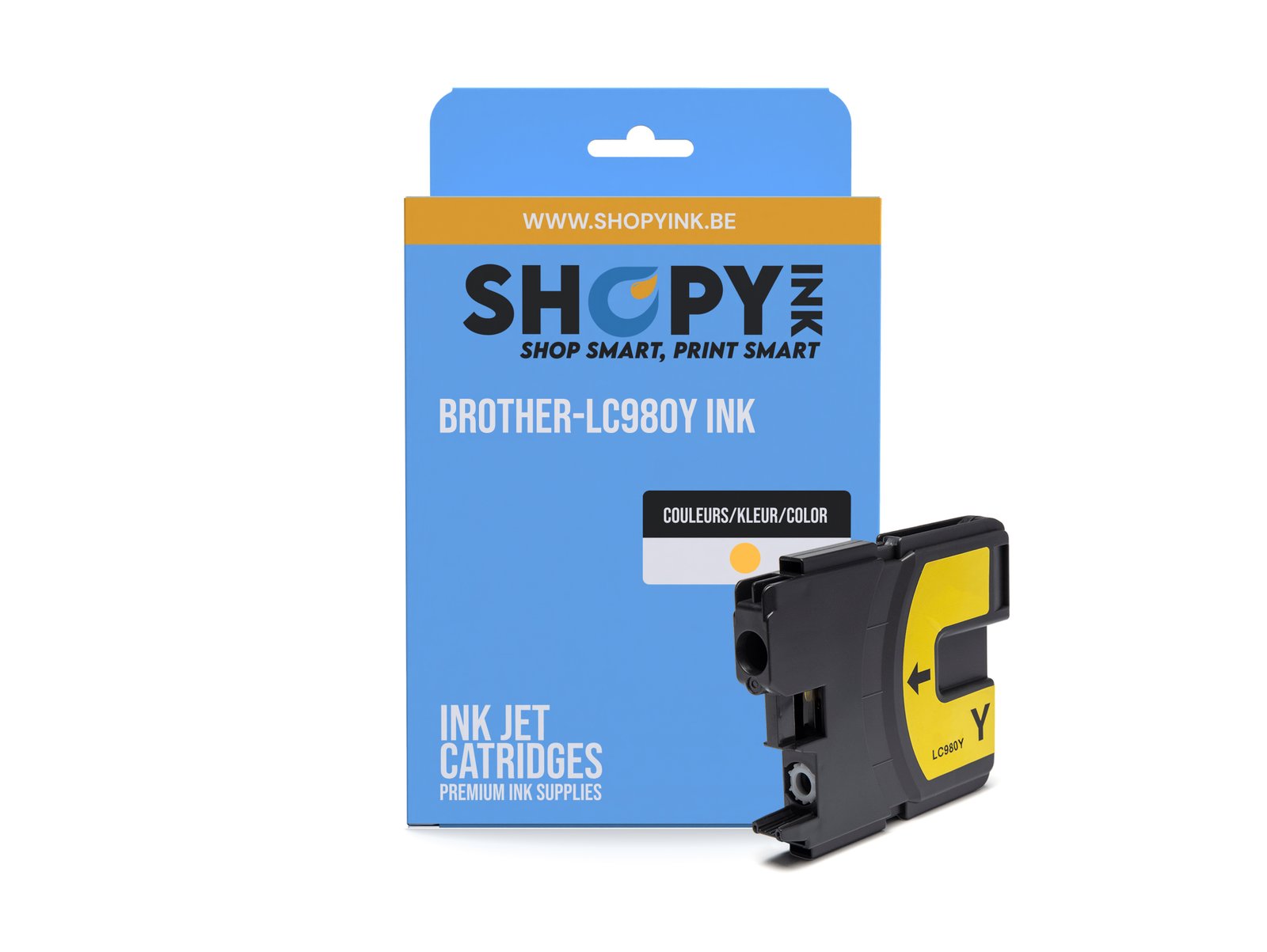 Cartouches compatible Brother-LC980Y ink yellow