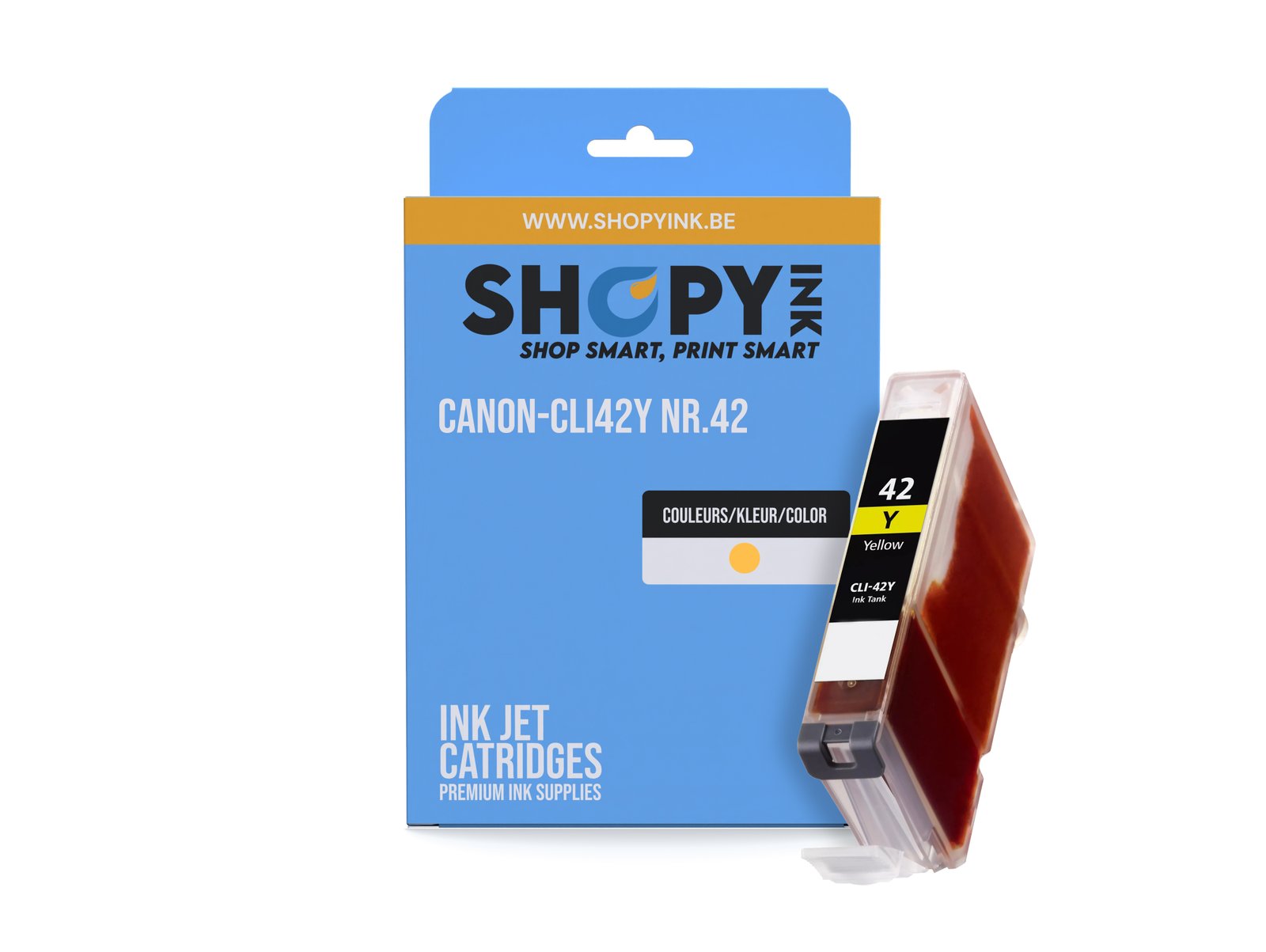 Cartouches compatible Canon-CLI42Y Nr.42 Pixma ink