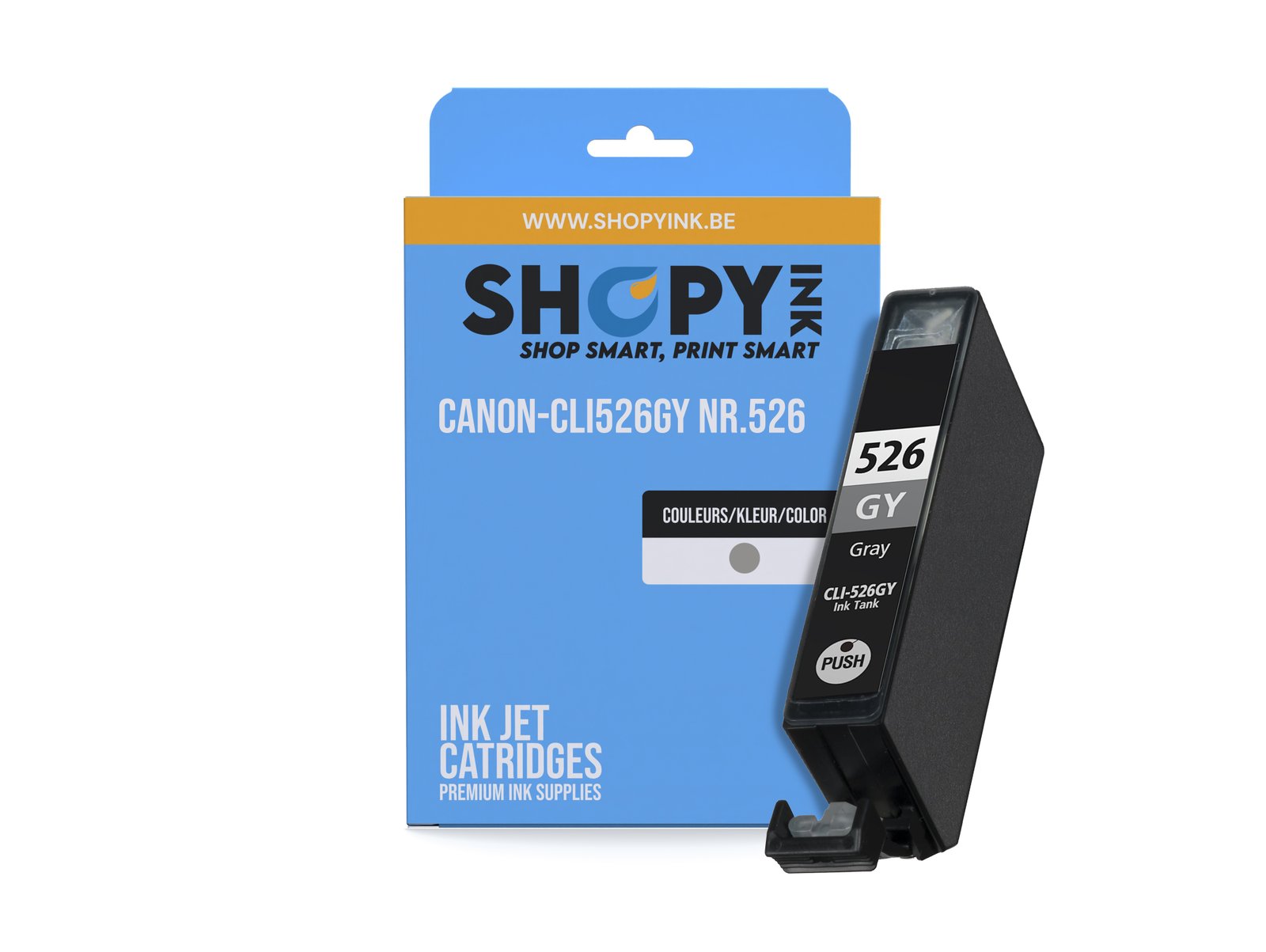 Cartouches compatible Canon-CLI526GY Nr.526 Pixma MG