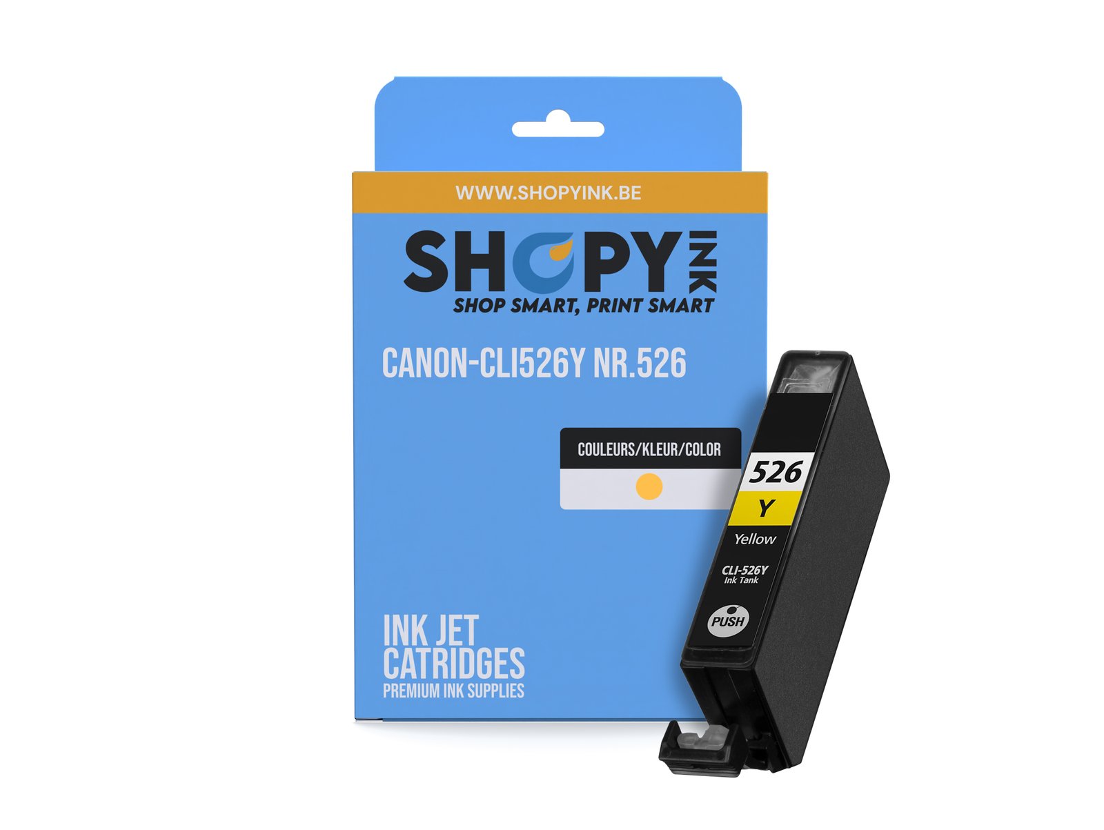 Cartouches compatible Canon-CLI526Y Nr.526 Pixma ink