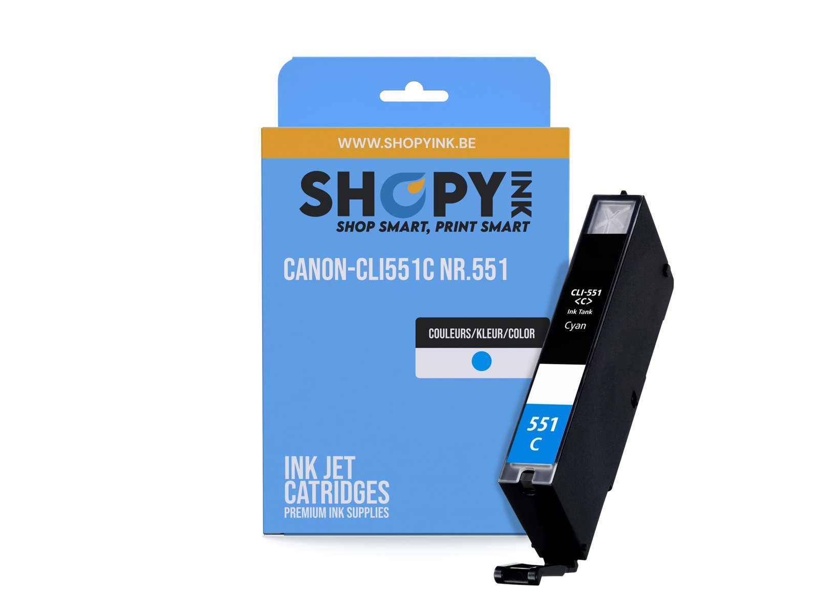 Cartouches compatible Canon-CLI551C Nr.551 Pixma ink