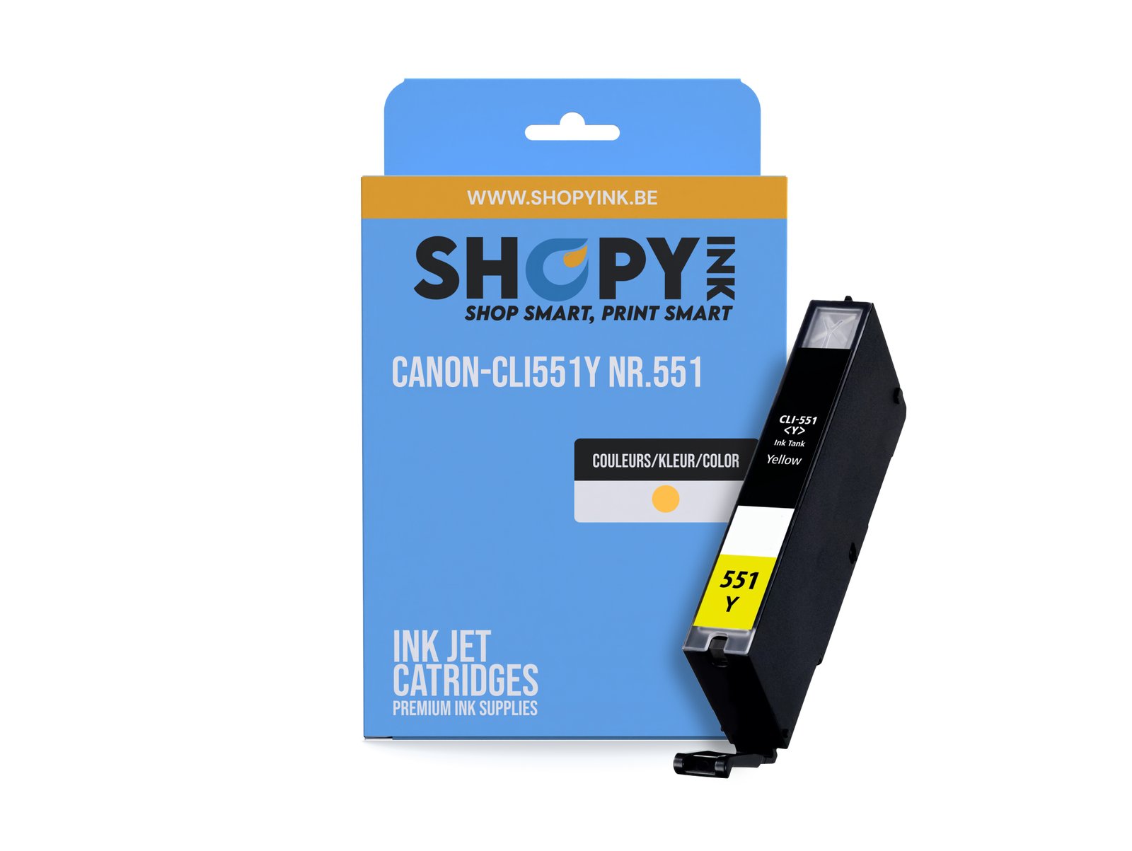 Cartouches compatible Canon-CLI551Y Nr.551 Pixma ink