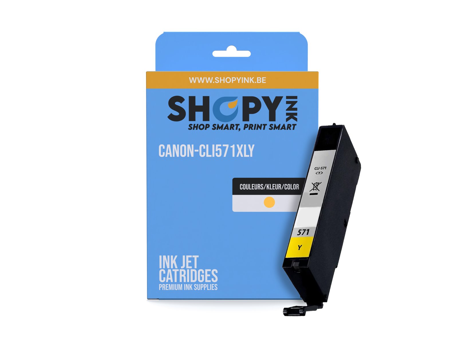 Cartouches compatible Canon-CLI571XLY Nr.571XL