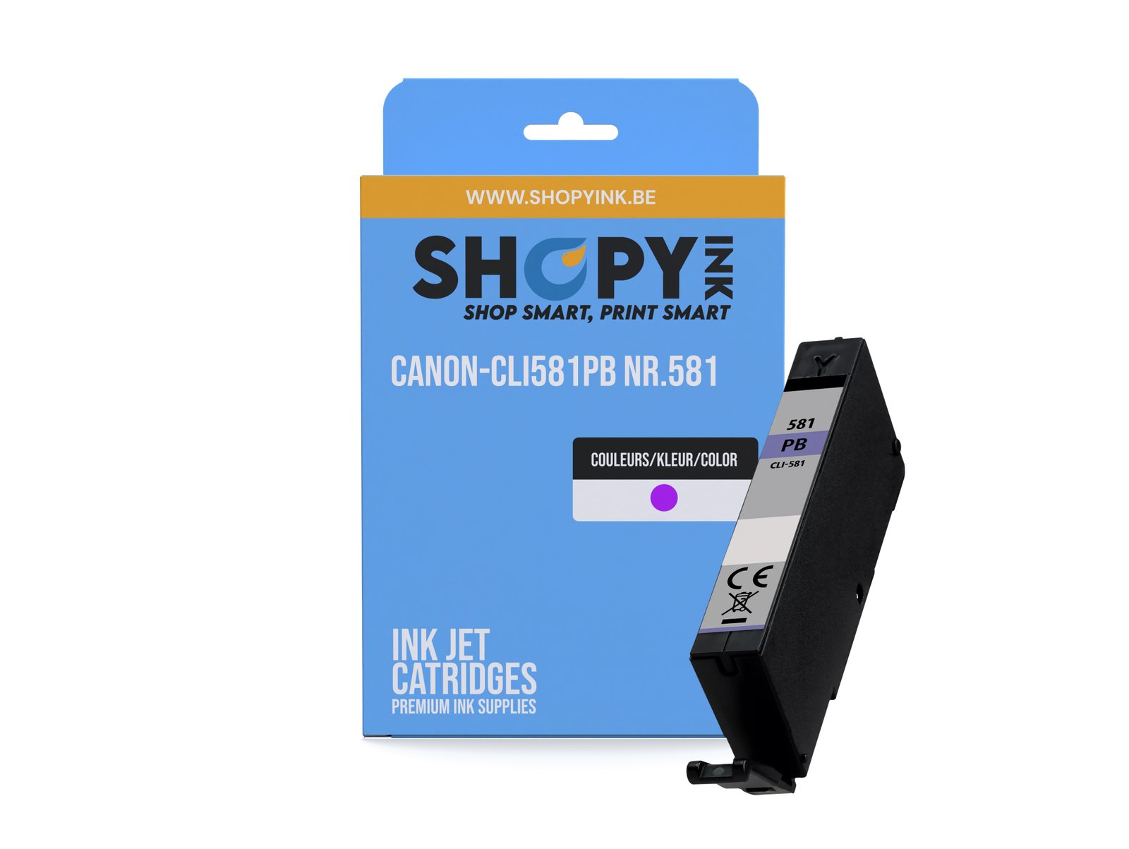 Cartouches compatible Canon-CLI581PB Nr.581