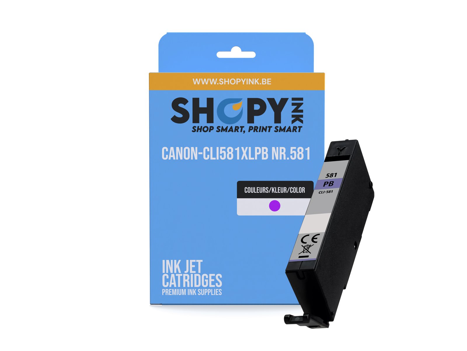 Cartouches compatible Canon-CLI581XLPB Nr.581