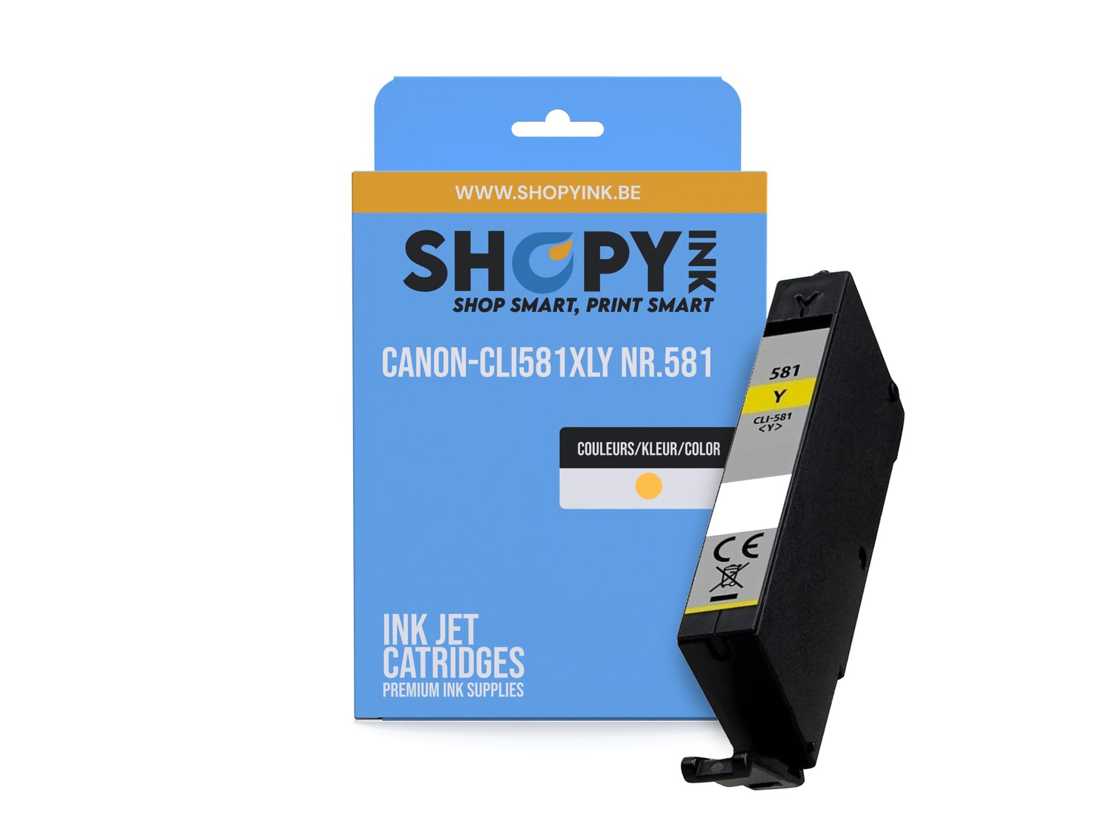 Cartouches compatible Canon-CLI581XLY Nr.581