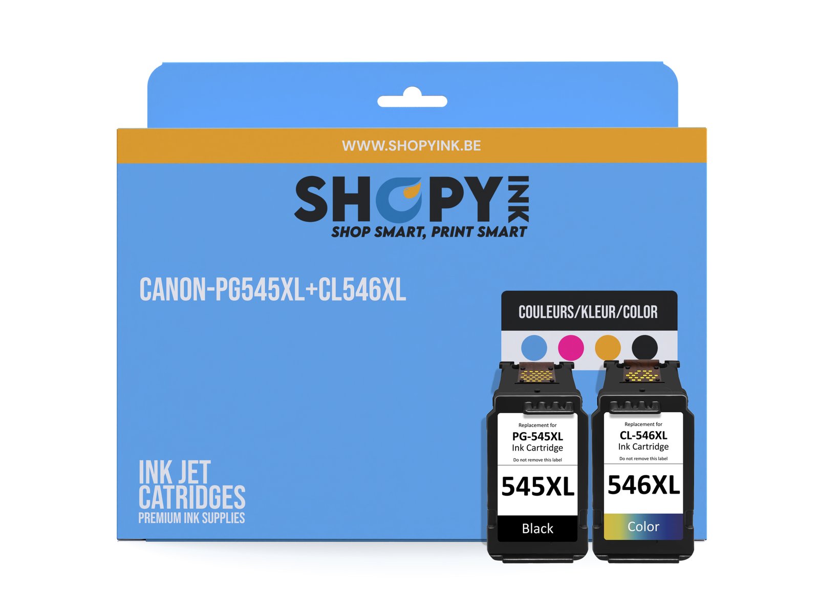 Cartouches compatible Canon-PG545XL+CL546XL Pixma MG