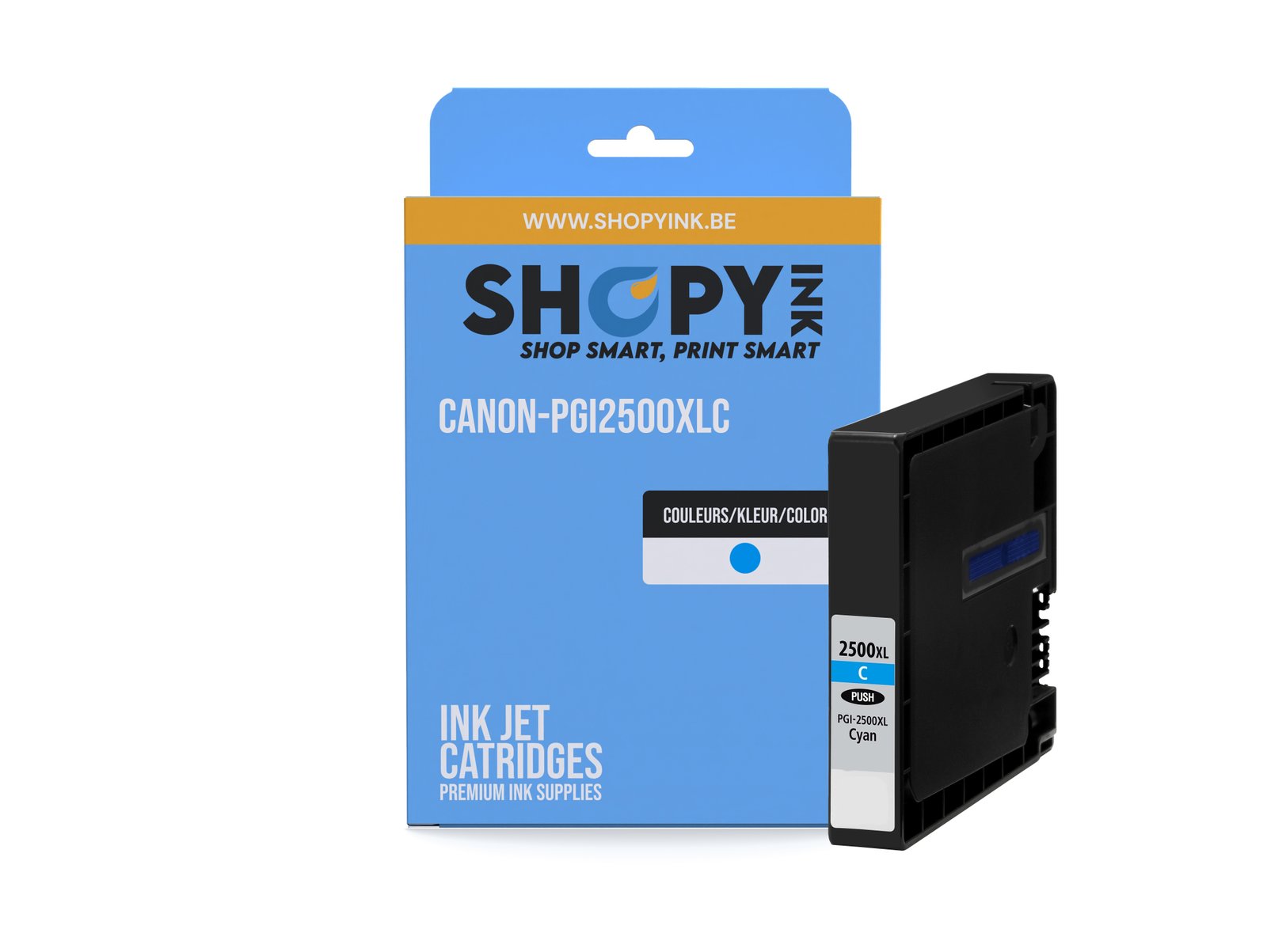 Cartouches compatible Canon-PGI2500XLC Maxify ink