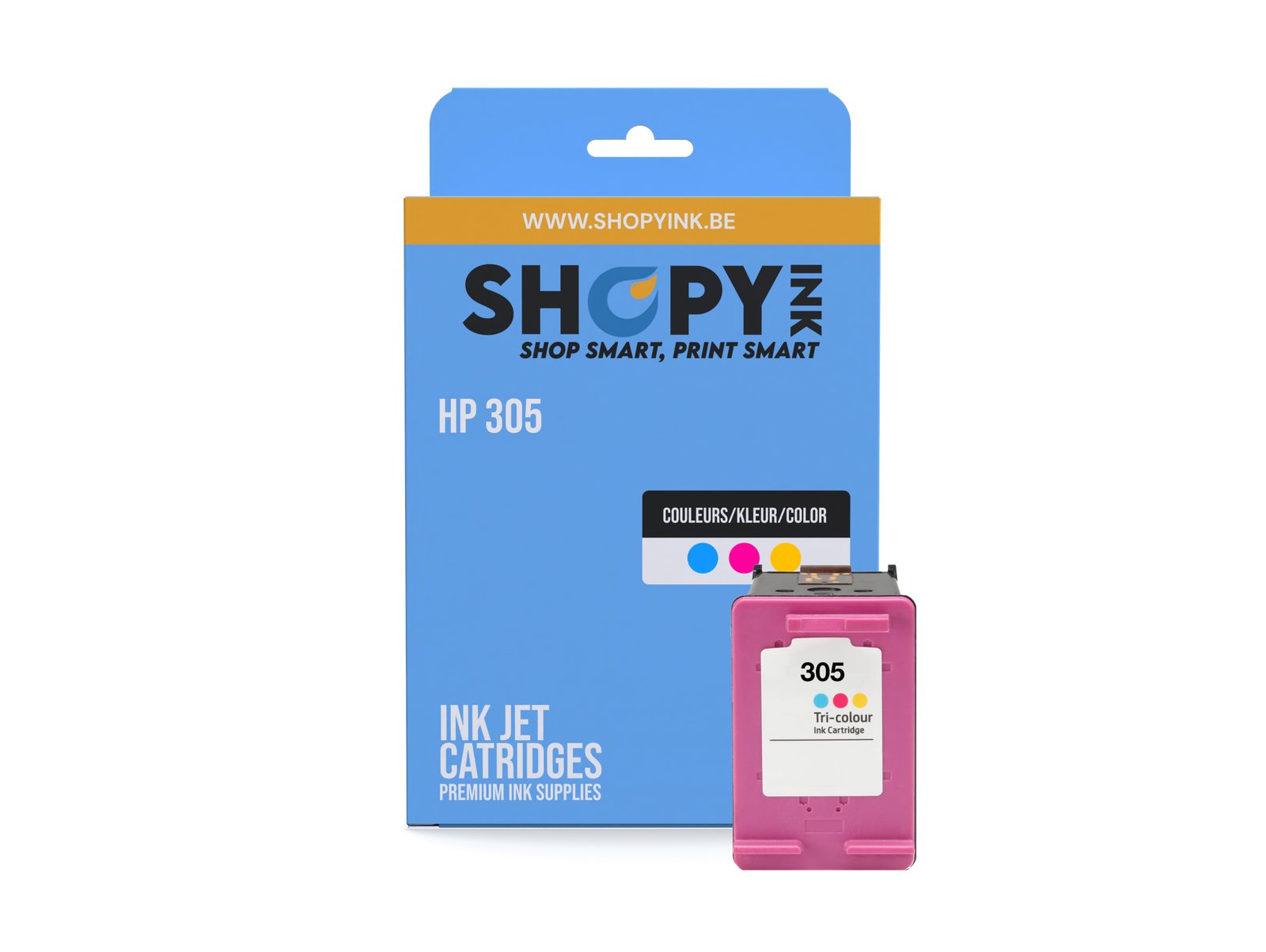 Cartouches compatible - HP305 cmy - SHY07305 - 3YM60AE