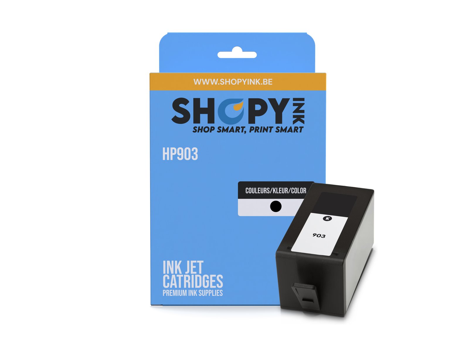 Cartouches compatible - HP903 black - SHY07903 - T6L99AE