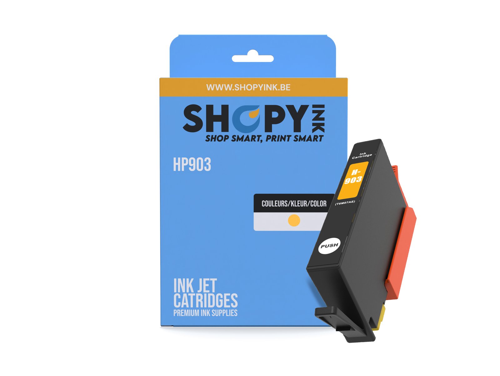 Cartouches compatible - HP903 yellow - SHY07903 - T6L95AE