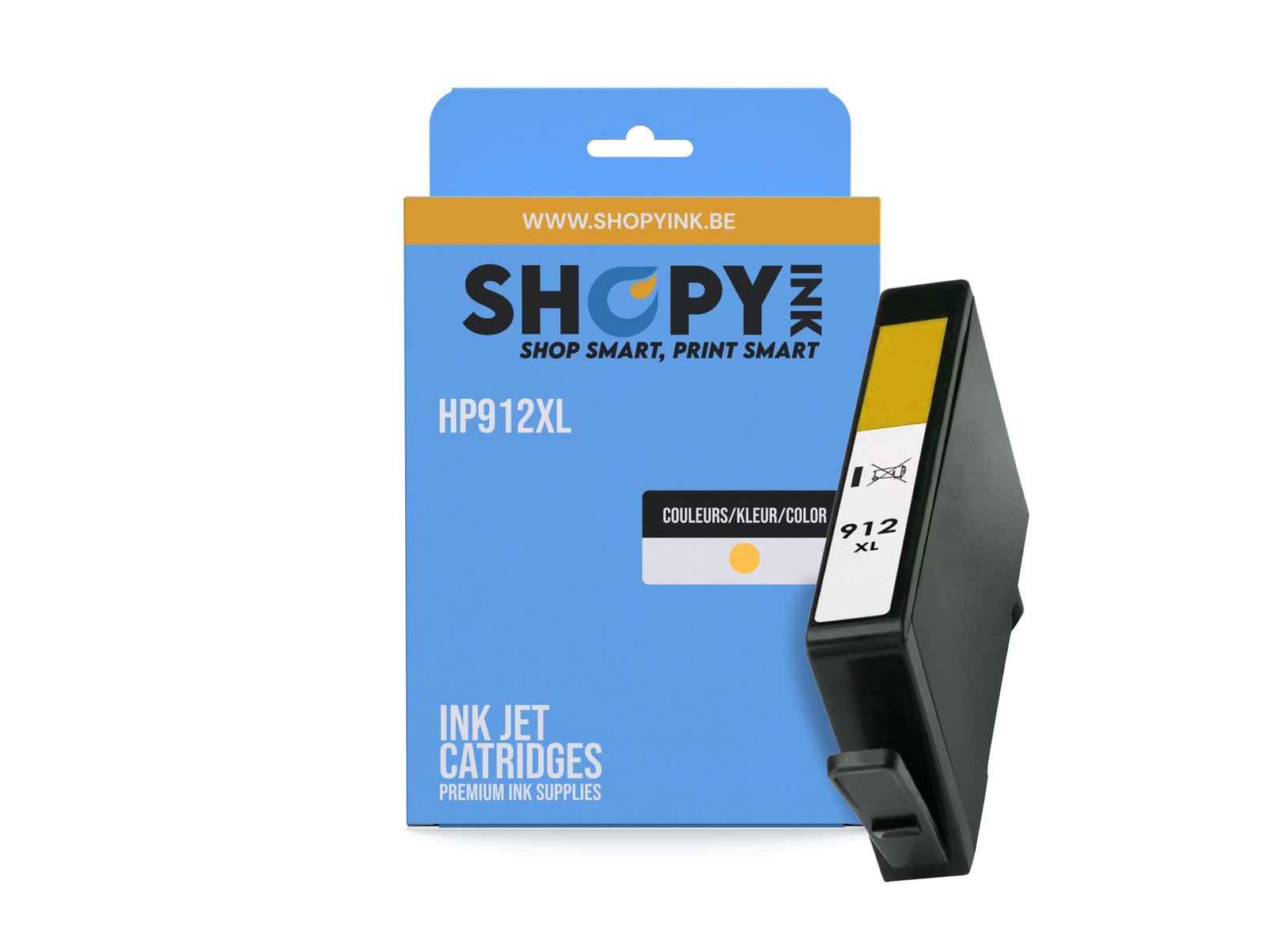 Cartouches compatible - HP912XL yellow - SHY07912XL - 3YL83AE