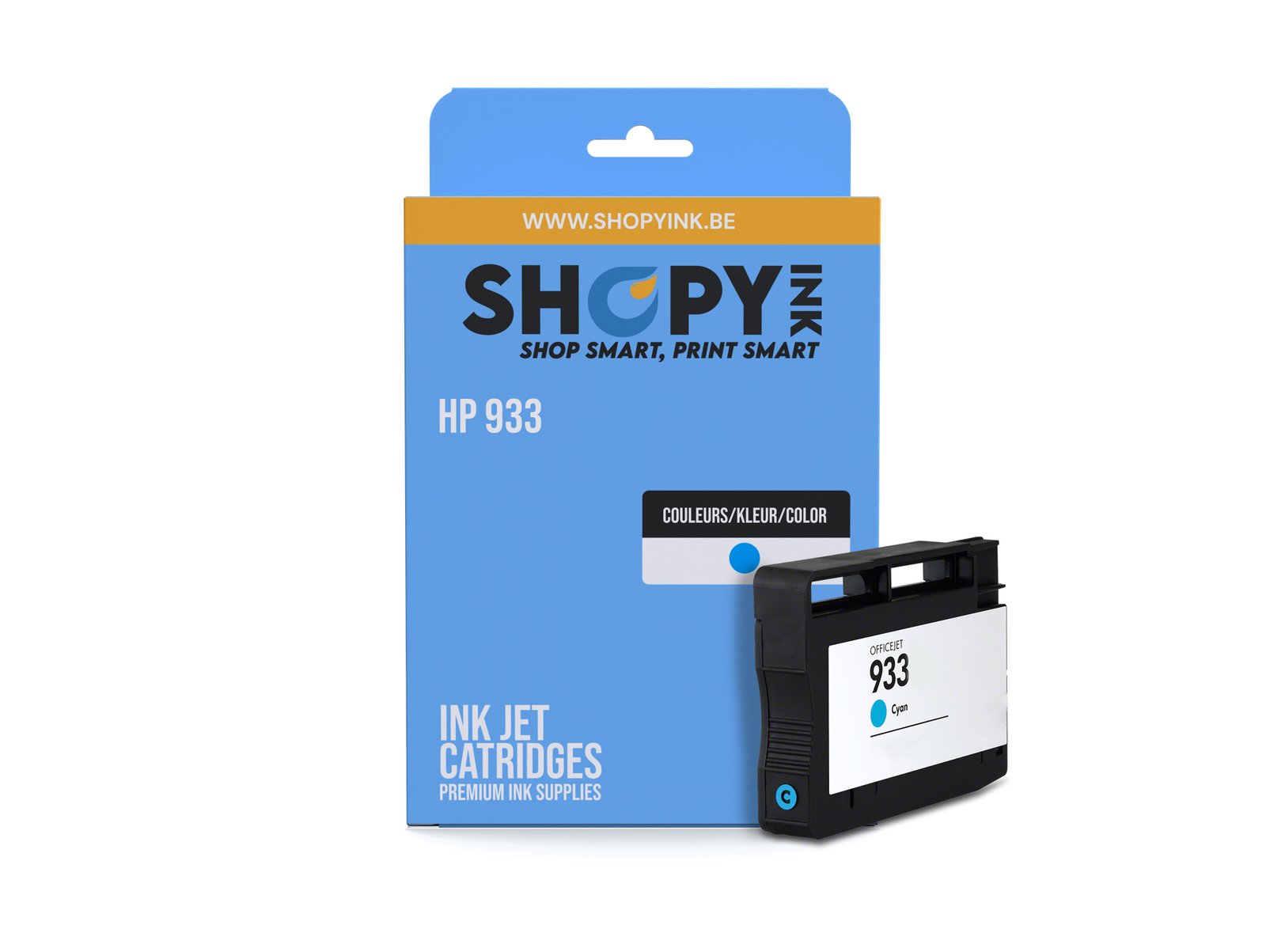 Cartouches compatible - HP933 cyan - SHY07933 - CN058AE