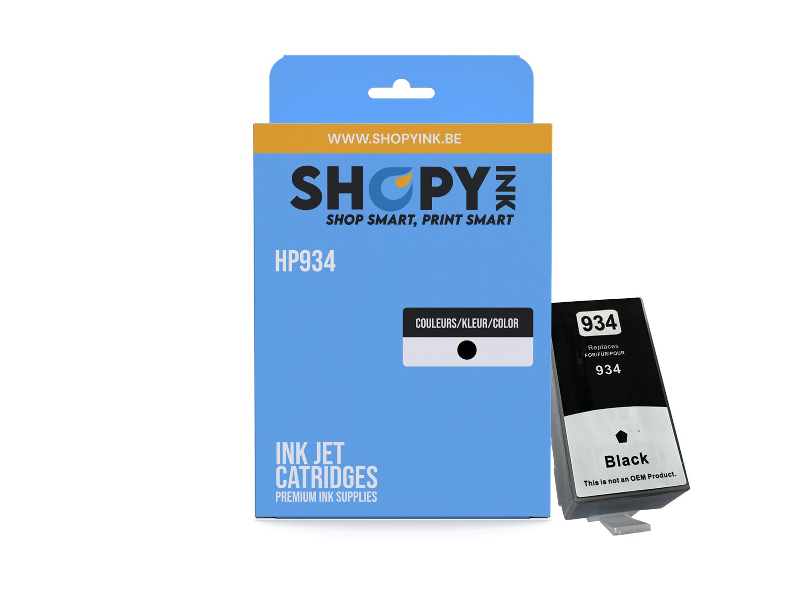 Cartouches compatible - HP934 black - SHY07934 - C2P19AE