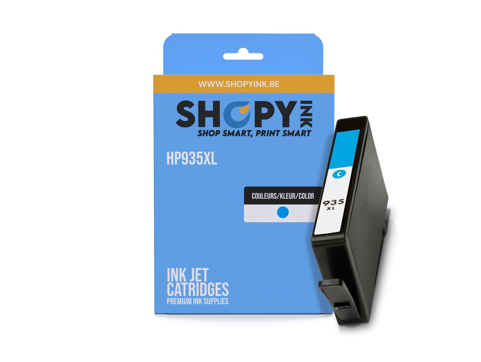 Cartouches compatible - HP935XL cyan - SHY07935XL - C2P24AE