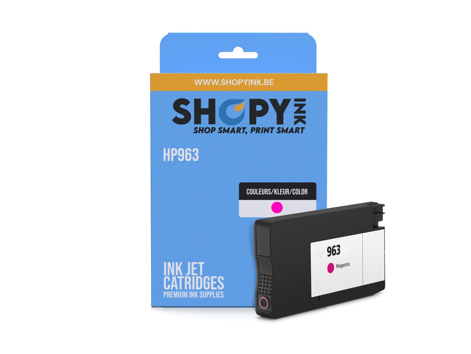 Cartouches compatible - HP963 magenta - SHY07963 - 3JA24AE