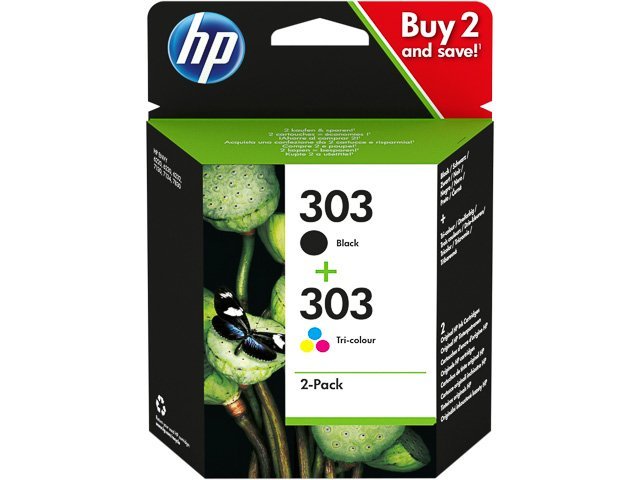 Cartouches HP303 cmybk - SHY07303 - 3YM92AE - HP ink or toner cartridge
