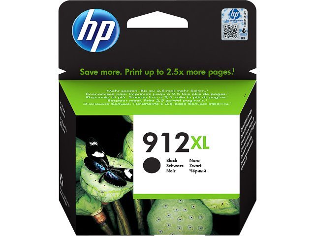 Cartouches HP912XL black - SHY07912XL - 3YL84AE - HP ink or toner cartridge
