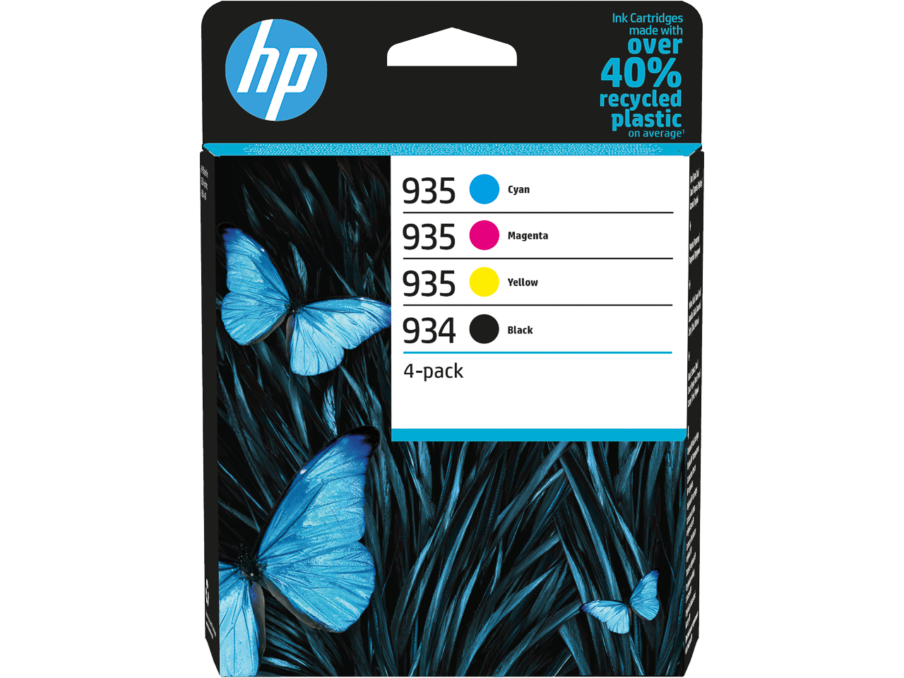 Cartouches HP934+935 cmyk - SHY07934+935 - X4E14AE - HP ink or toner cartridge