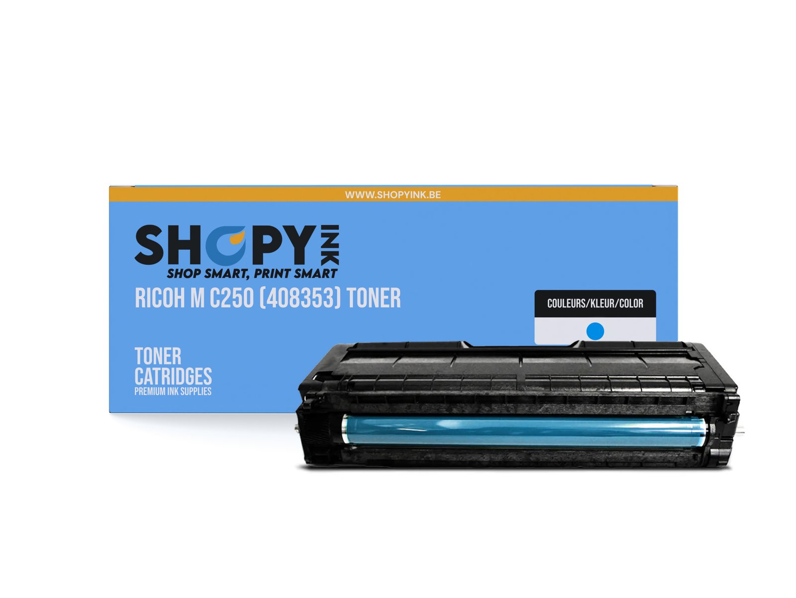 Compatible Ricoh M C250 (408353) Toner Cyan