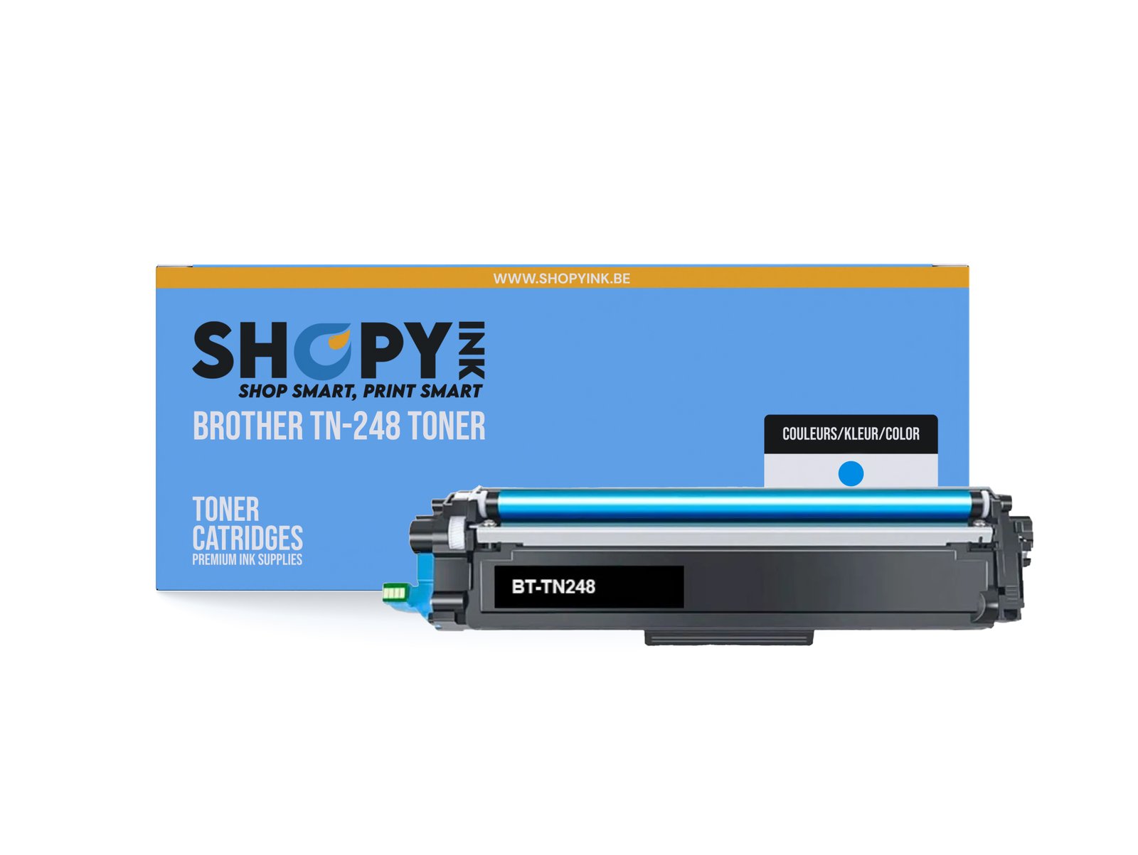 Compatible Brother TN-248 Toner Cyan