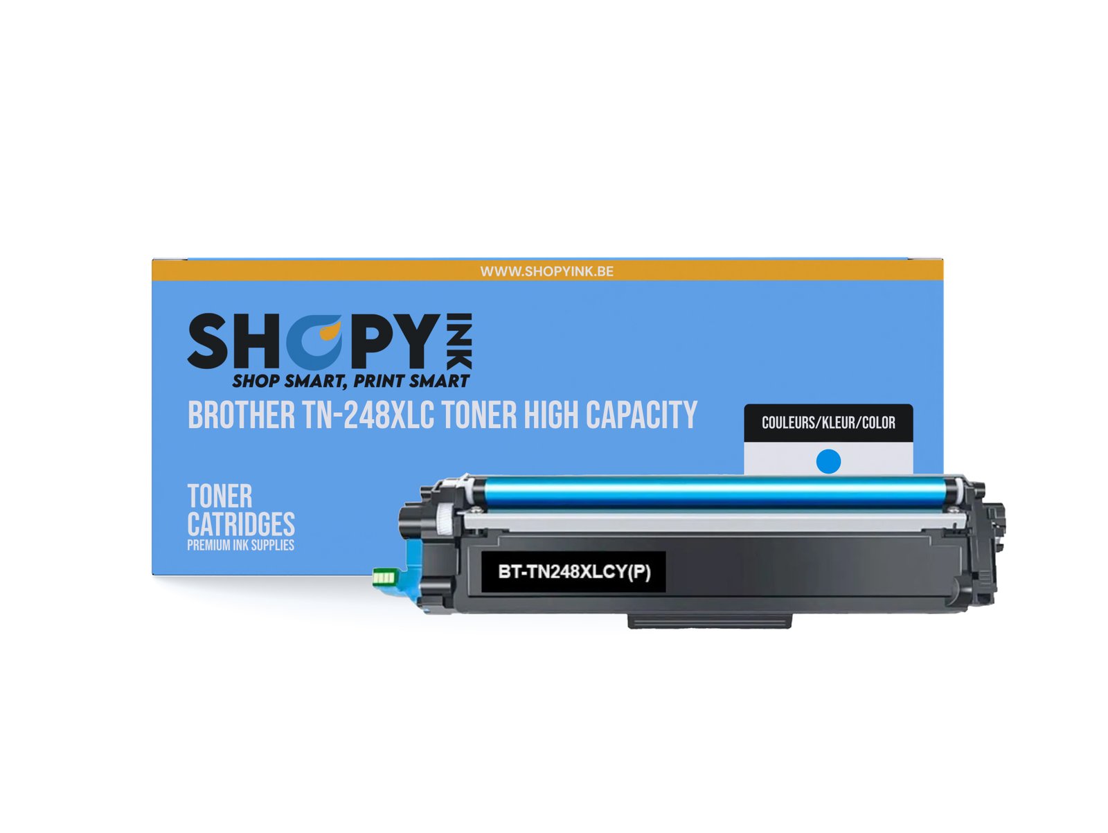Compatible Brother TN-248XLC Toner Cyan High Capacity