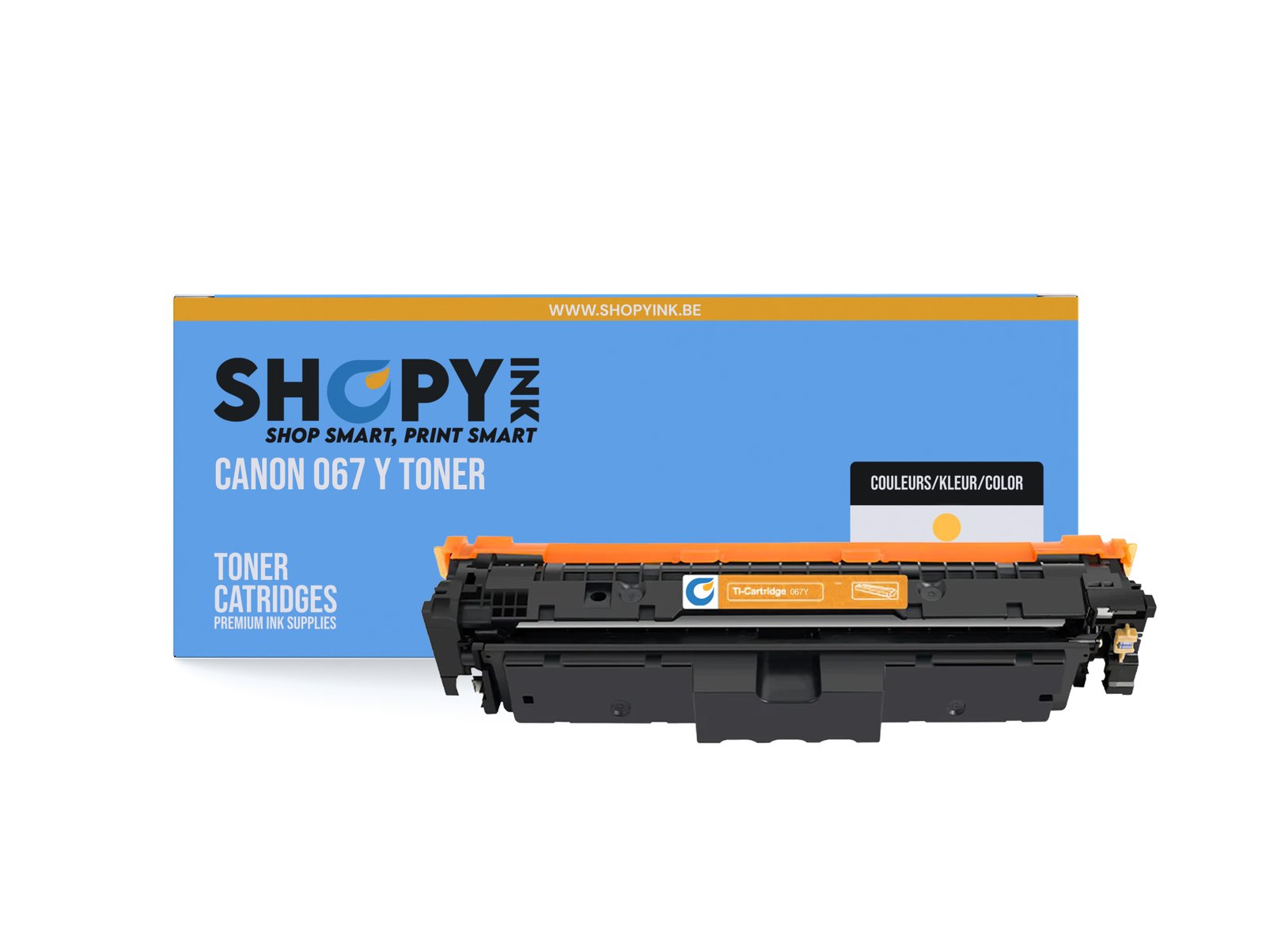 Compatible Canon 067 Y Toner Yellow