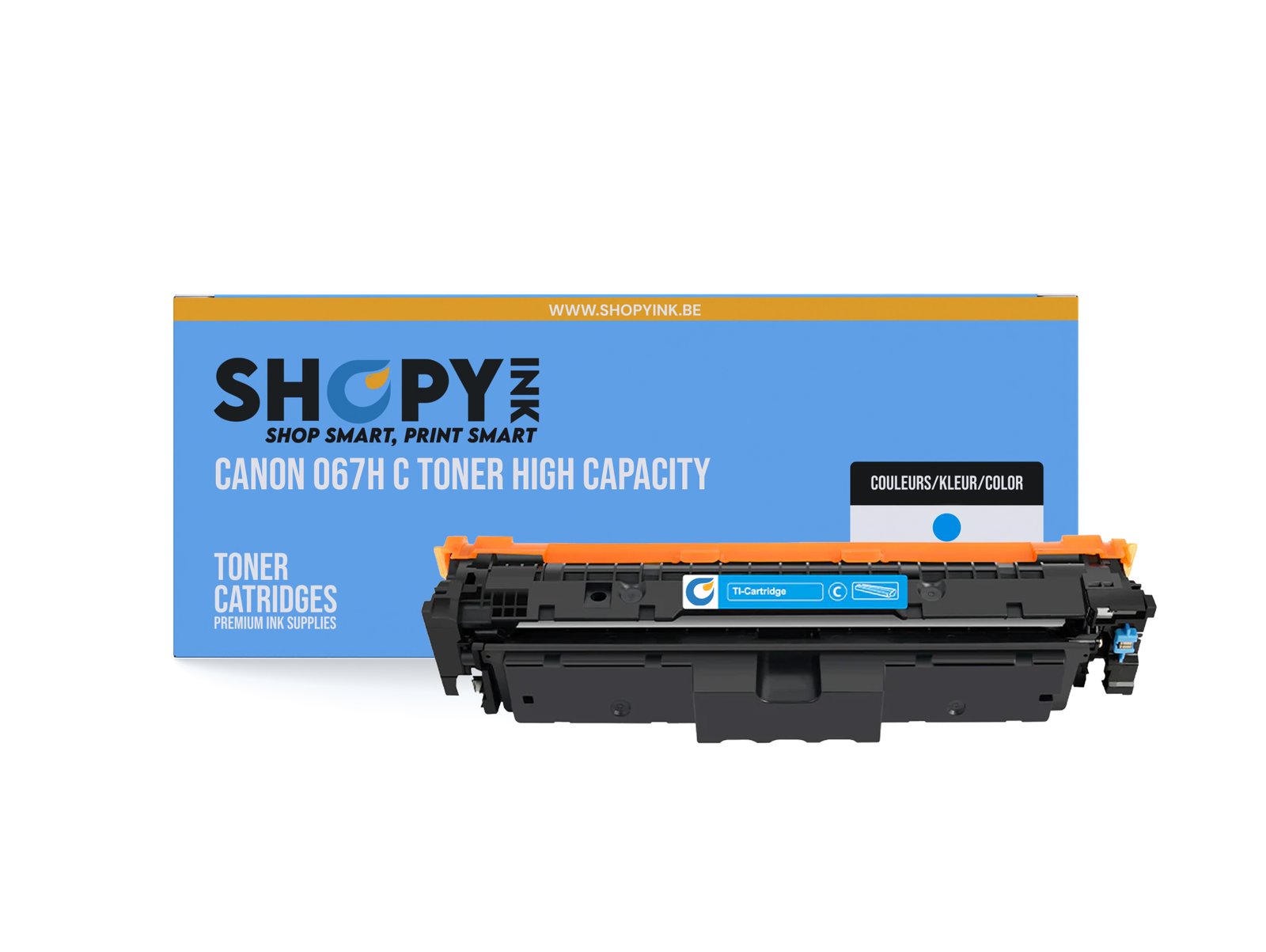 Compatible Canon 067H C Toner Cyan High Capacity - Shopyink ink or toner cartridge