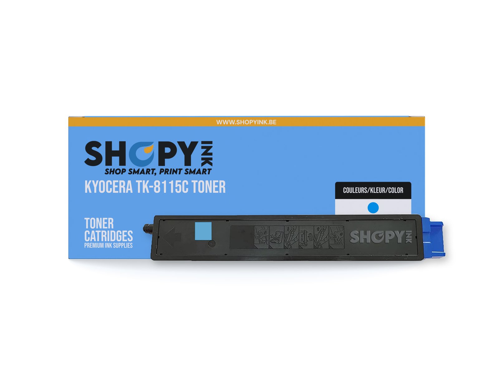Compatible Kyocera TK-8115C Toner Cyan