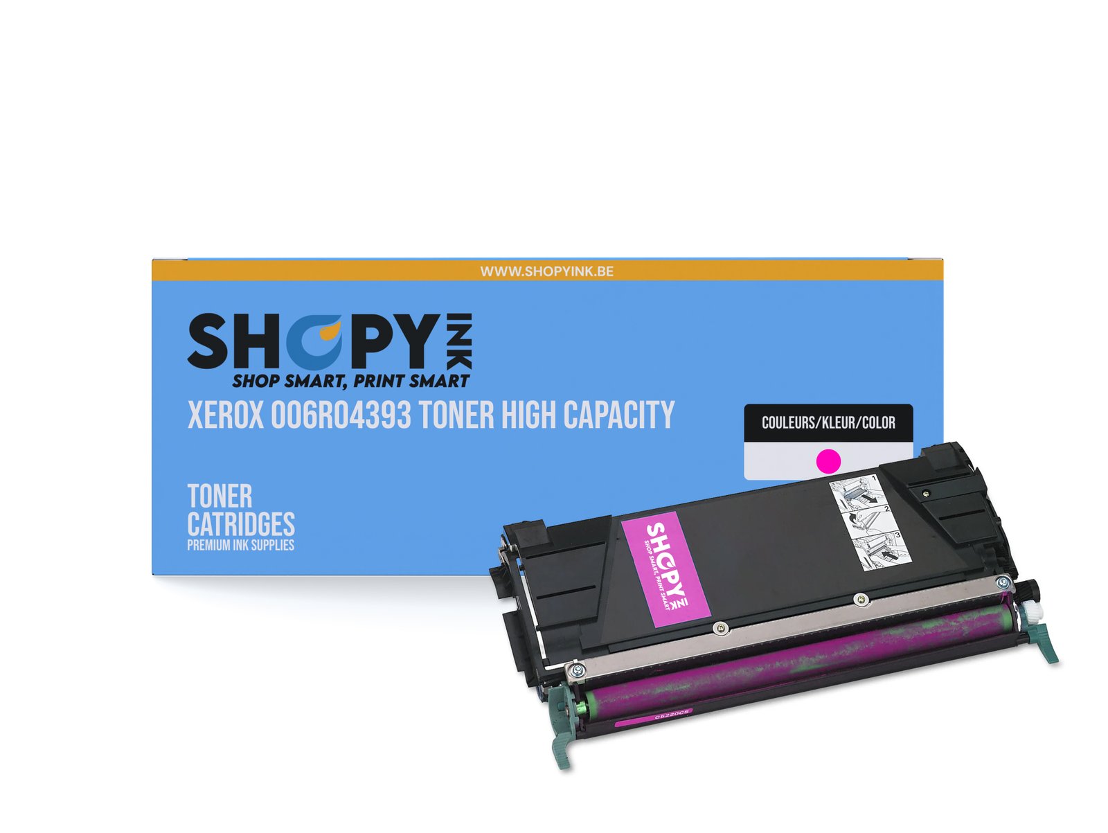 Compatible Xerox 006R04393 Toner Magenta High Capacity