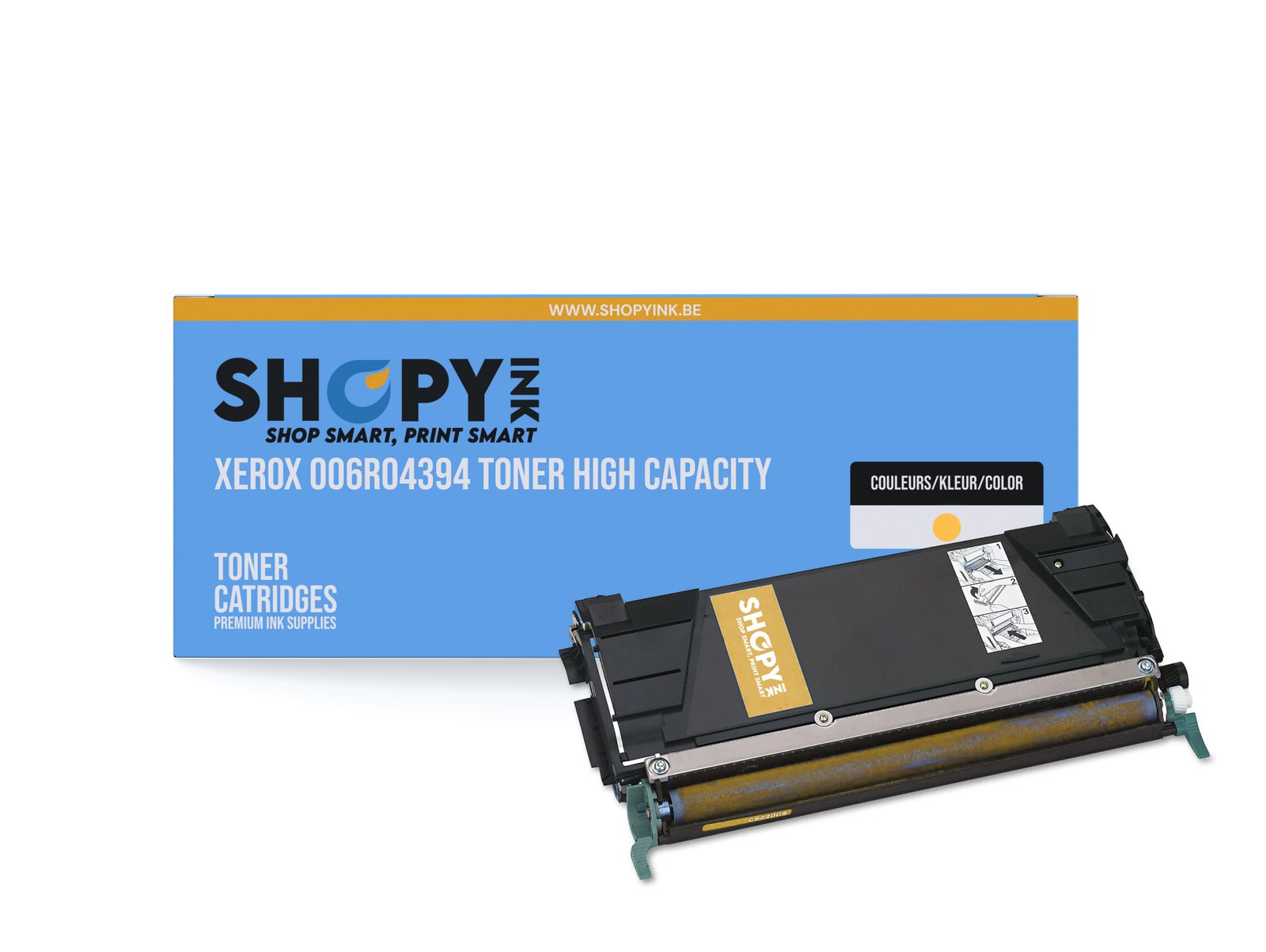 Compatible Xerox 006R04394 Toner Yellow High Capacity