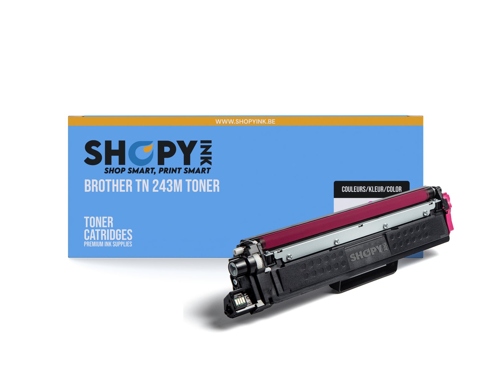 Compatible Brother TN 243M Toner - magenta - TN243M