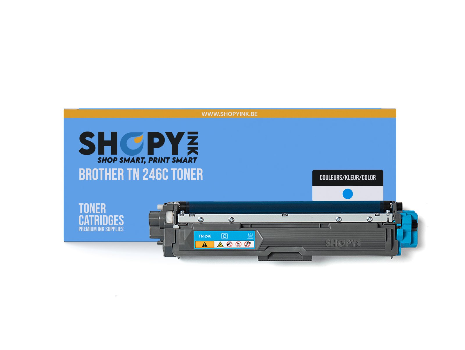 Compatible Brother TN 246C Toner cyan - TN246C - Shopyink ink or toner cartridge
