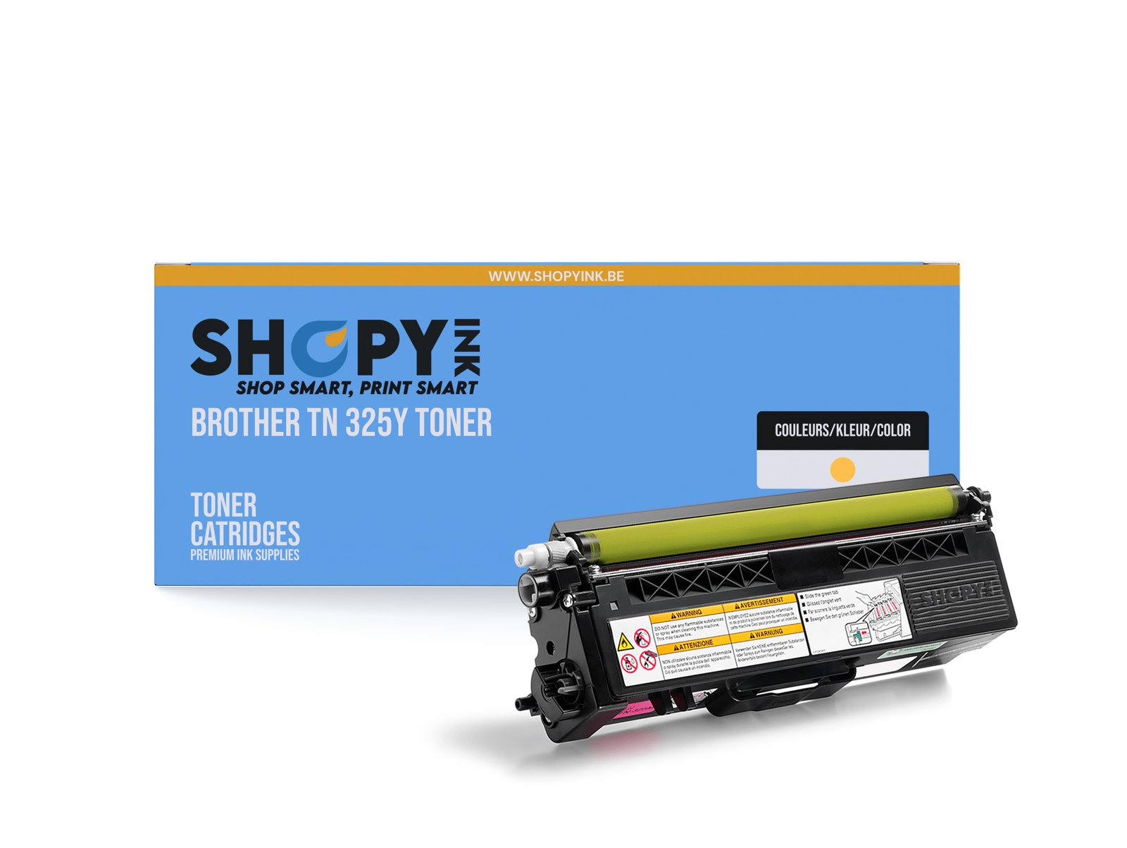 Compatible Brother TN 325Y Toner yellow - TN325Y