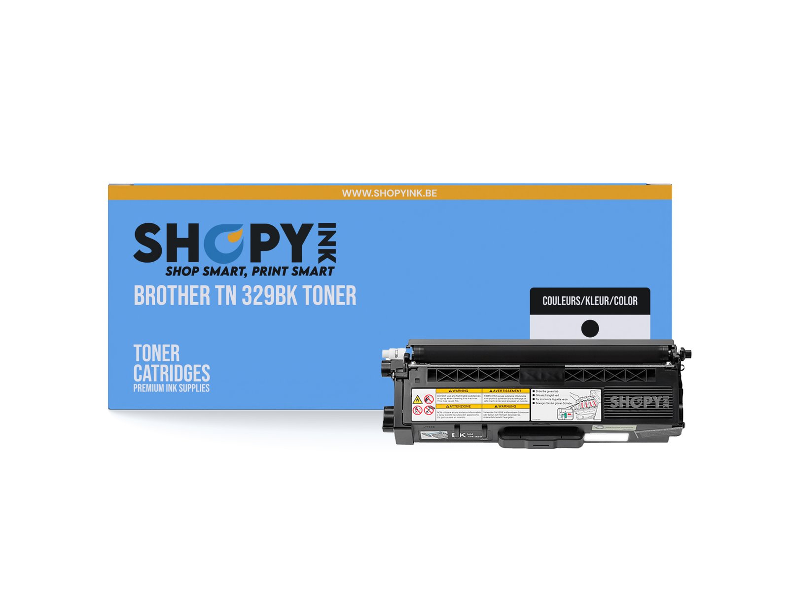 Compatible Brother TN 329BK Toner black - TN329BK