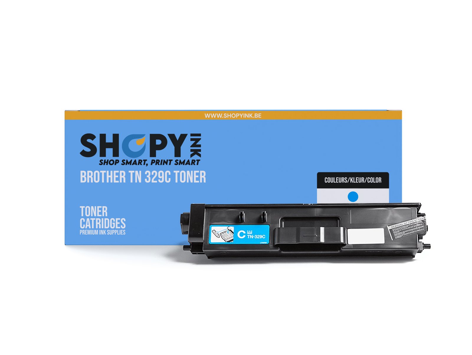 Compatible Brother TN 329C Toner cyan - TN329C