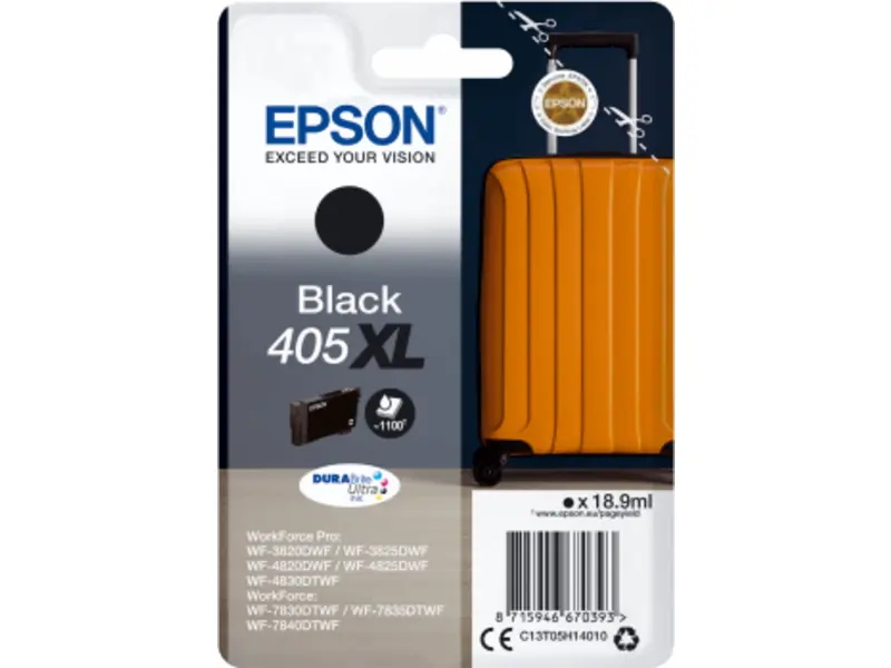 Epson 405XL (C13T05H14010) Ink Cartridge Black - Epson ink or toner cartridge