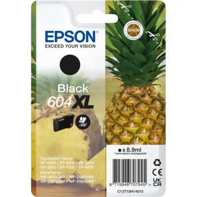 Epson 604XL (C13T10H14010) Ink Cartridge Black High Capacity - Epson ink or toner cartridge
