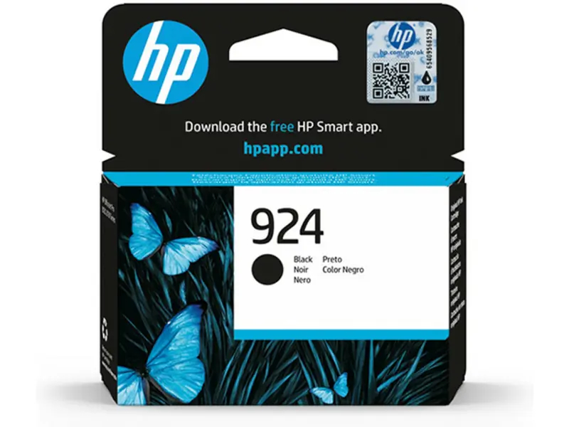 HP 924 (4K0U6NE) Black Ink Cartridge - HP ink or toner cartridge
