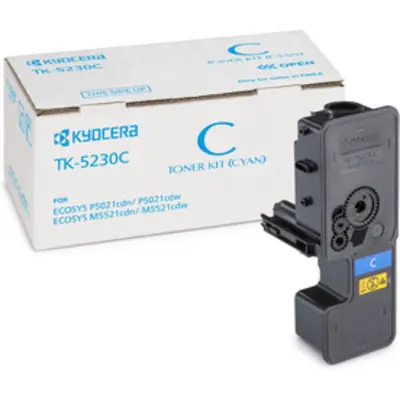 Kyocera TK-5230C Toner Cyan - Kyocera ink or toner cartridge