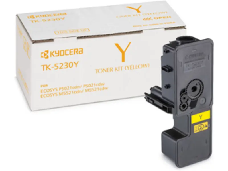 Kyocera TK-5230Y Toner Yellow - Kyocera ink or toner cartridge
