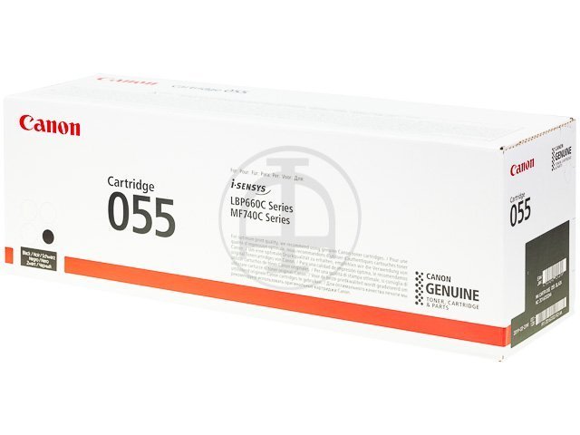 Toner Canon-055BK LBP black - Canon ink or toner cartridge