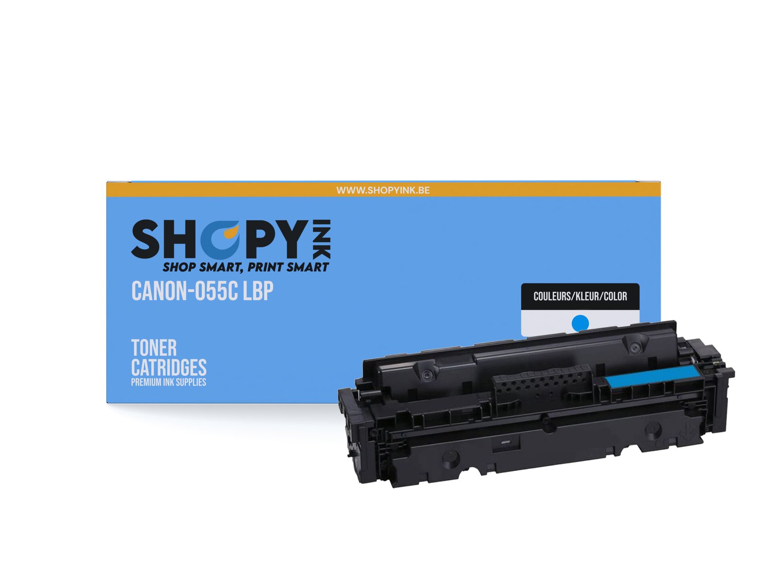 Toner compatible Canon-055C LBP cyan