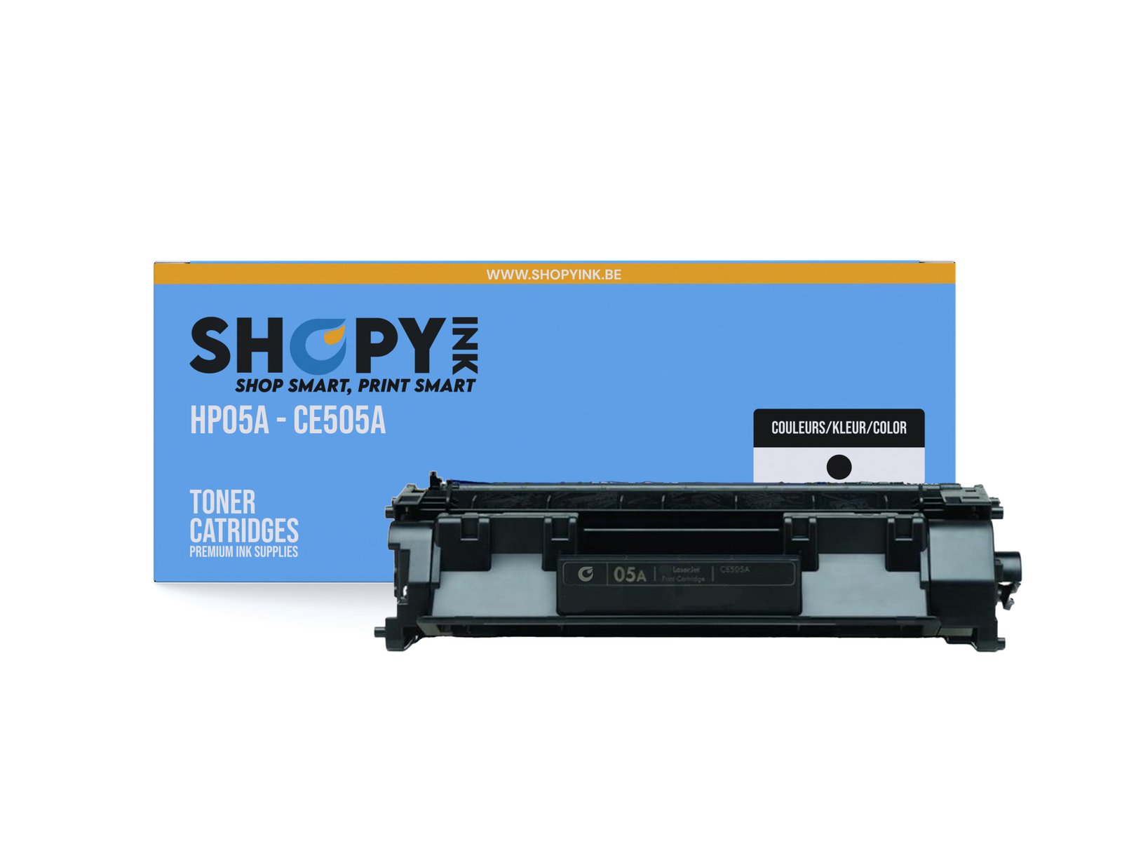 Toner compatible - HP05A black - SHY0705A - CE505A - Shopyink ink or toner cartridge