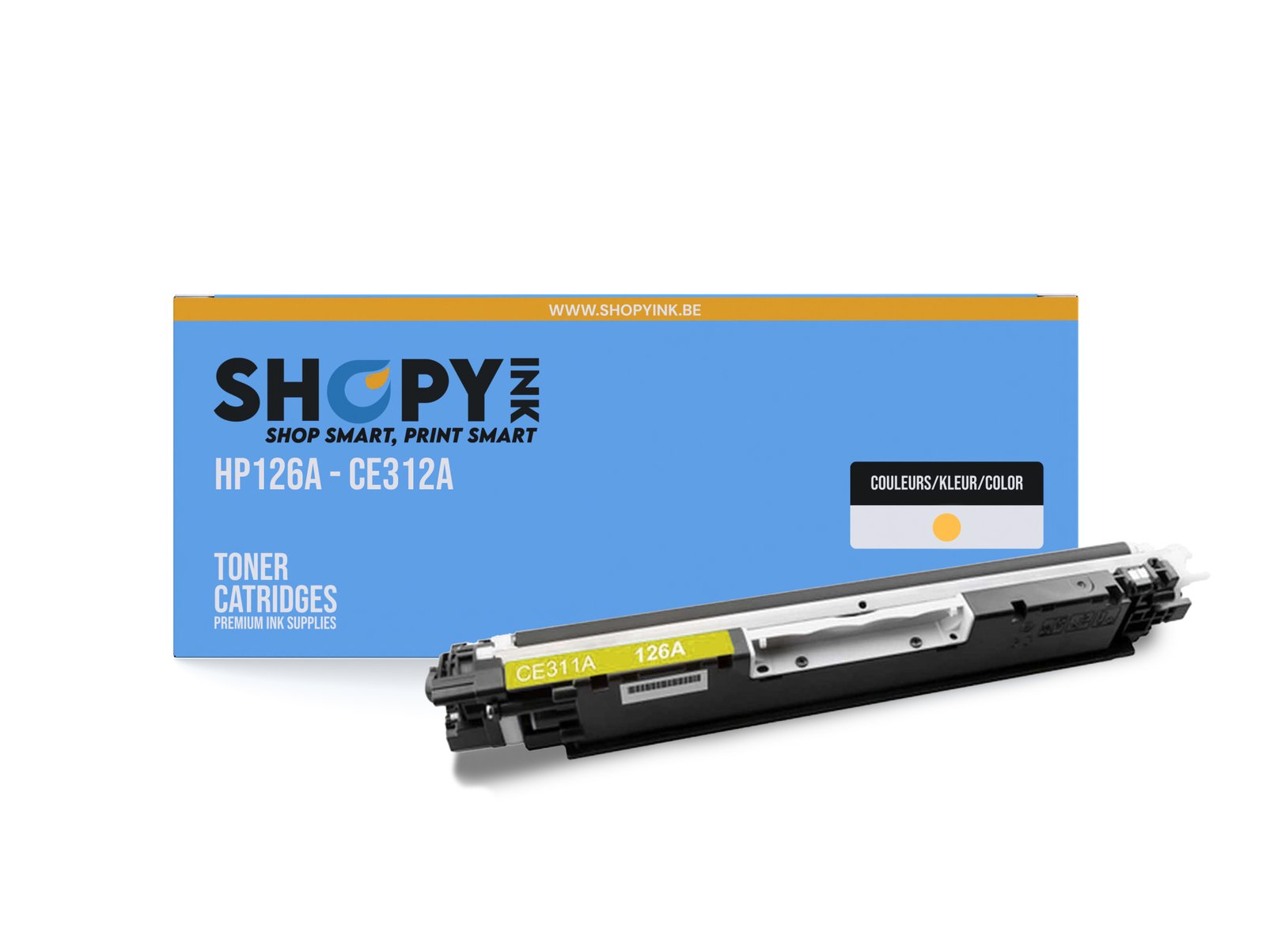 Toner compatible - HP126A yellow - SHY07126A - CE312A