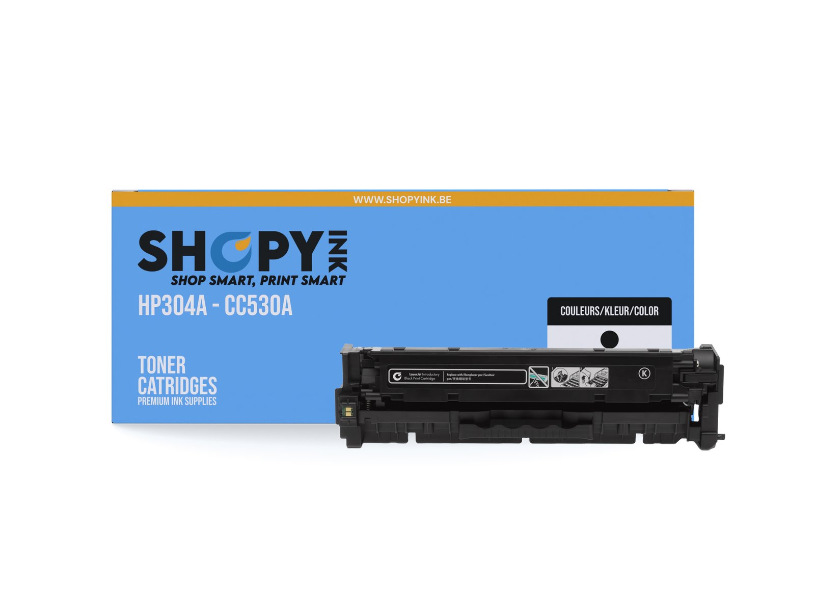 Toner compatible - HP304A black - SHY07304A - CC530A